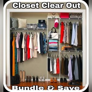 Closet Clear Out-Make Your Own Sale (Higher to Lower Pricing)look below for %off